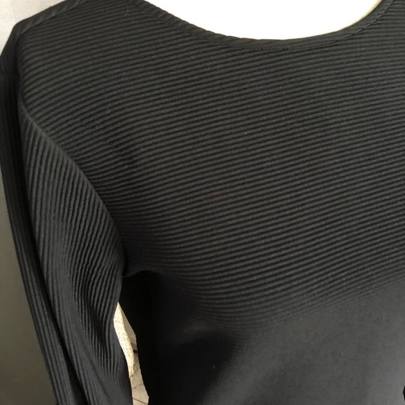 NWT Express Ribbed Sheath tie back dress - Picture 6 of 7